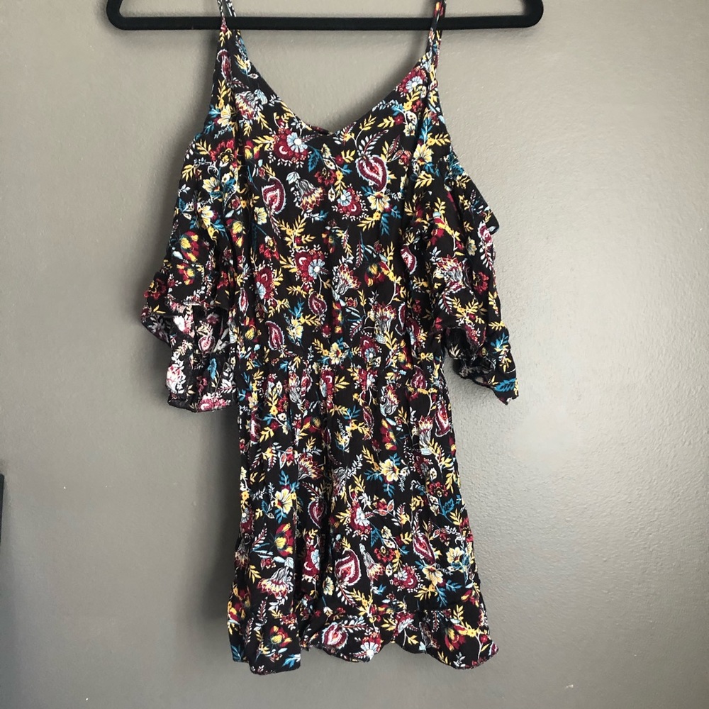 FLORAL PRINT ROMPER